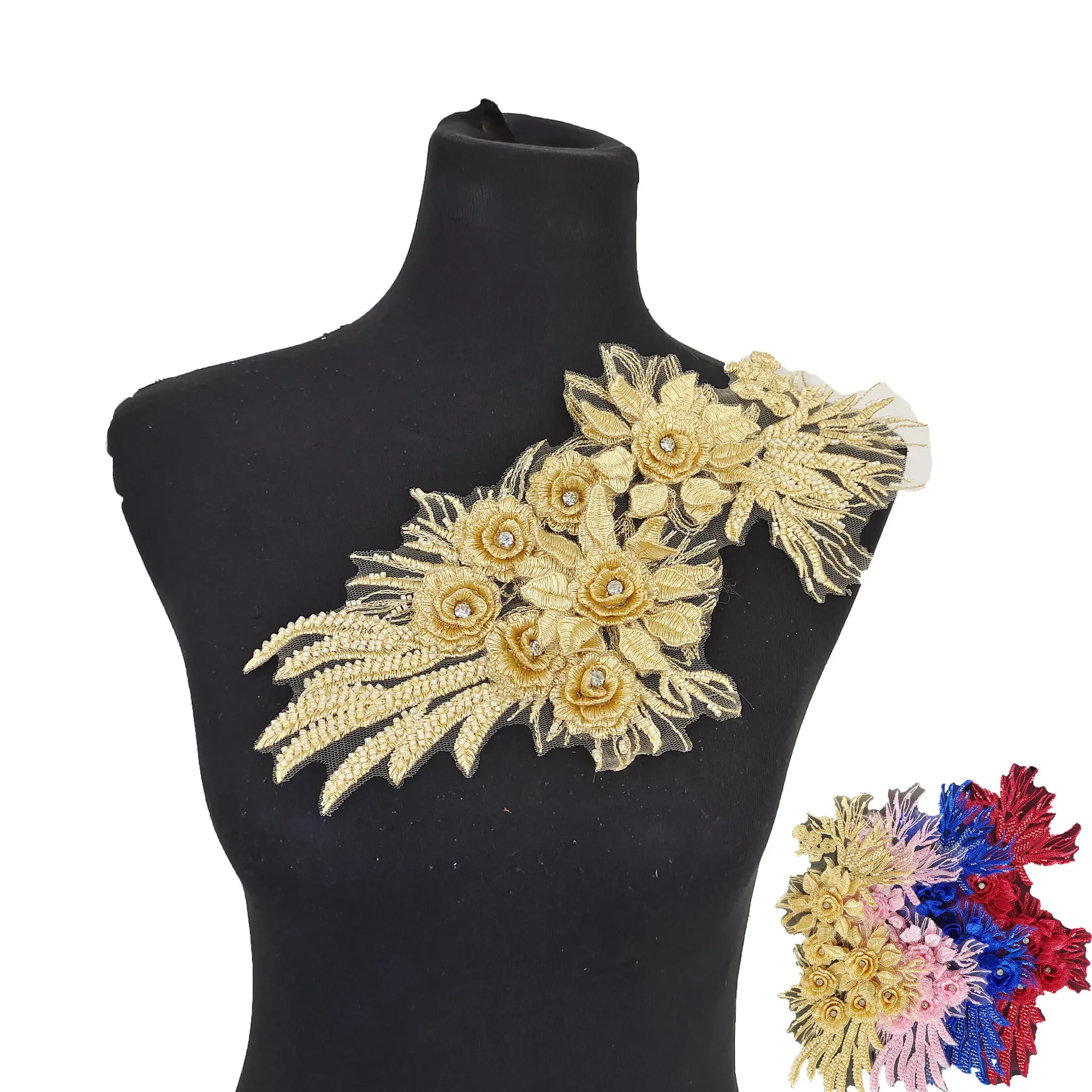 Flower Shirt Dress DIY Fake Collar for Womens Fabric Sewing Patch Detachable Collar Clothes Badge Wedding Party Dress Applique
Flower Shirt Dress DIY Fake Collar for Womens Fabric Sewing Patch Detachable Collar Clothes Badge Wedding Party Dress Applique