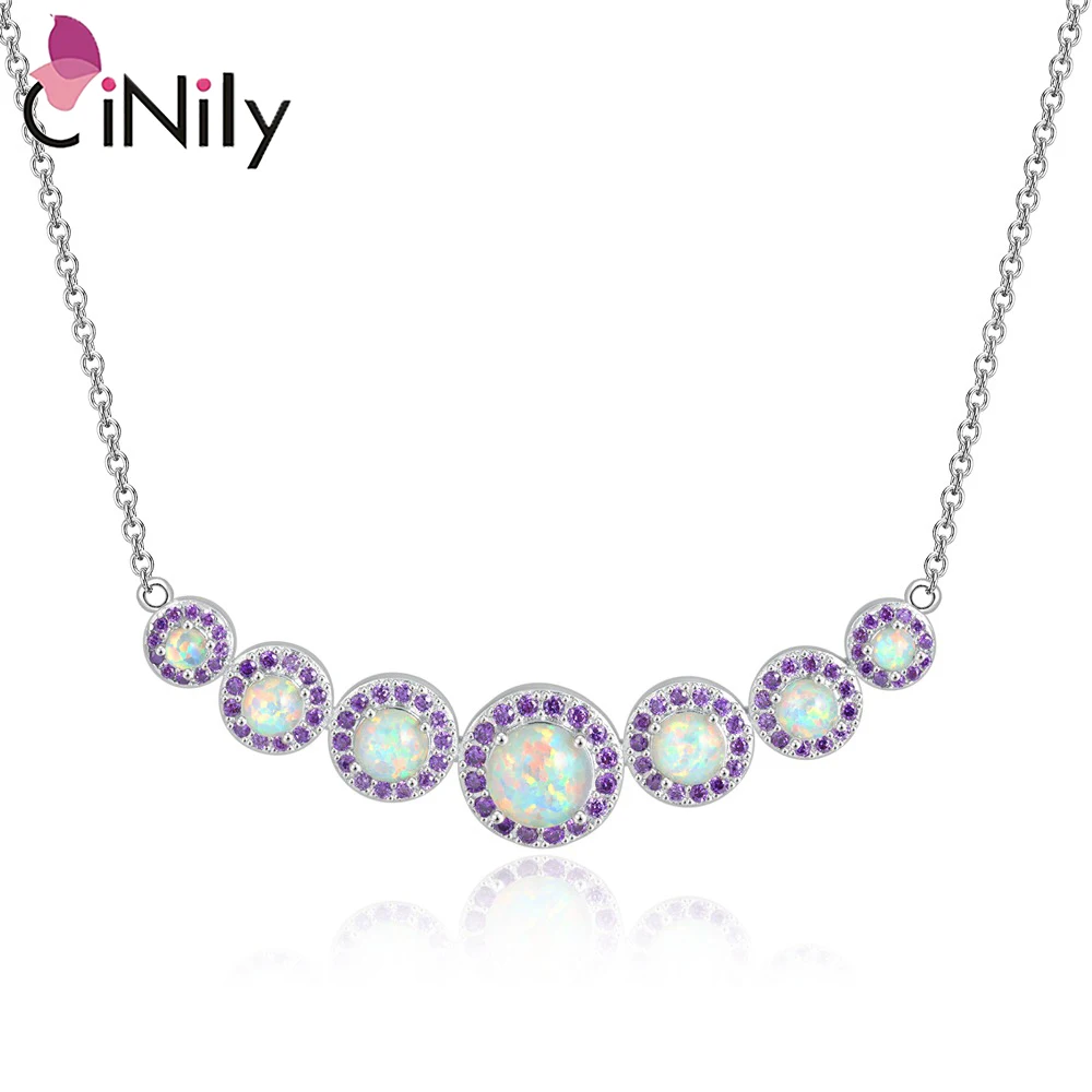 CiNily Multicolor Created Opal Graduated Necklace 925 Sterling Silver Pendant for Women Lover Fashion Jewelry Anniversary Gifts
CiNily Multicolor Created Opal Graduated Necklace 925 Sterling Silver Pendant for Women Lover Fashion Jewelry Anniversary Gifts