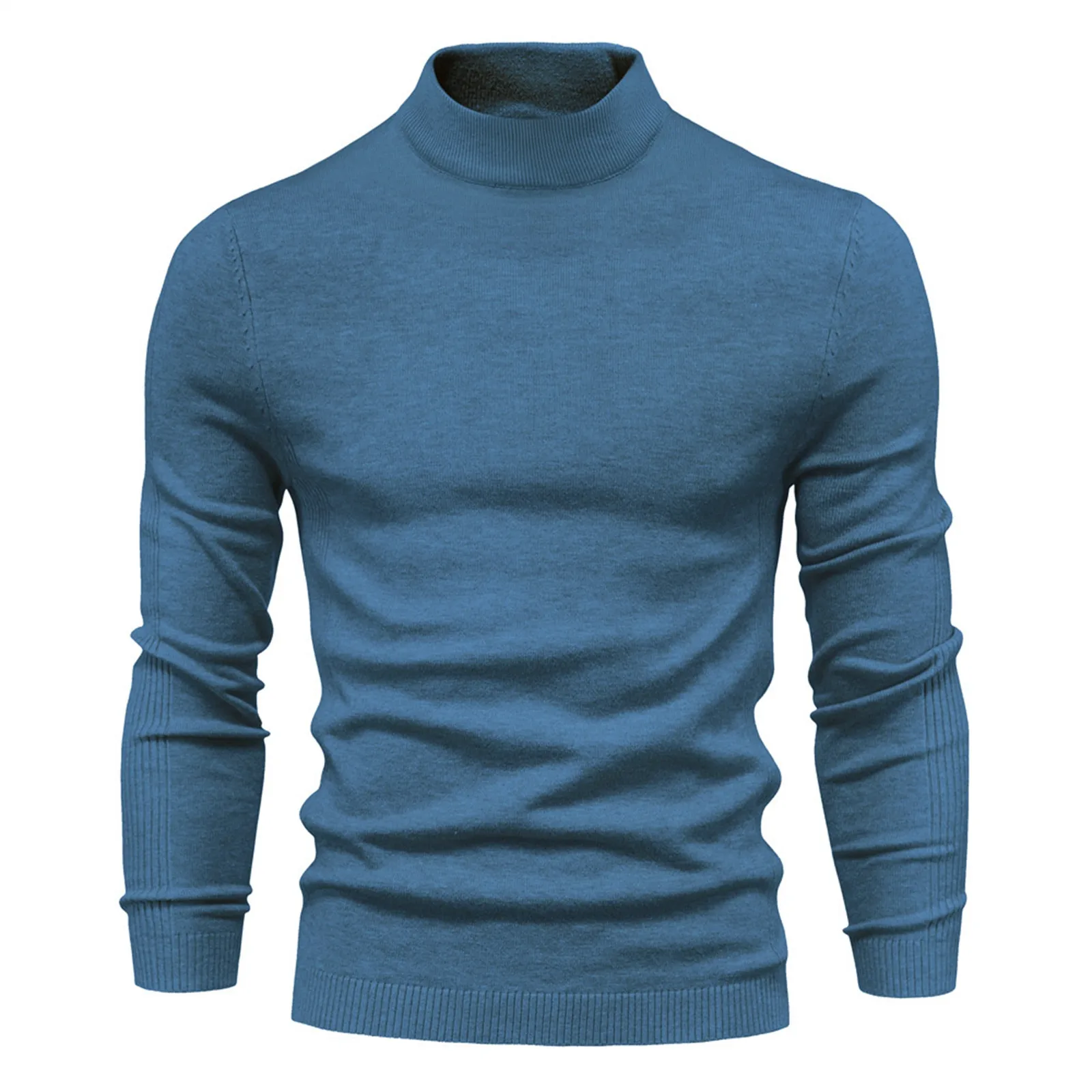 Autumn Winter Mens Turtleneck Sweater Collar Slim Long Sleeve Sweater Knitting Pullovers Warm Jumper Slim Fit Knitwear Sweaters
Autumn Winter Mens Turtleneck Sweater Collar Slim Long Sleeve Sweater Knitting Pullovers Warm Jumper Slim Fit Knitwear Sweaters