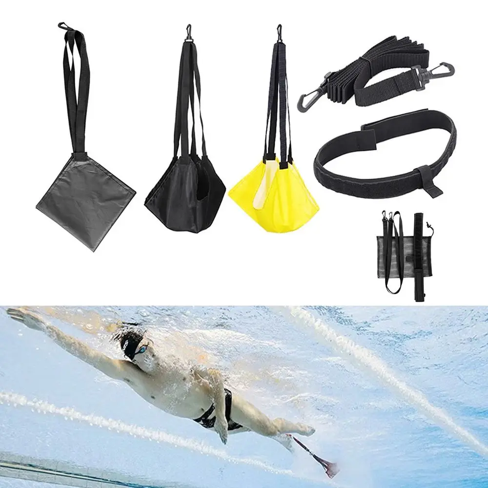 

Resistance Belt Swimming Drag Accessories Durable Exercise Resistance Training Equipment Sports Swim Resistance Parachute