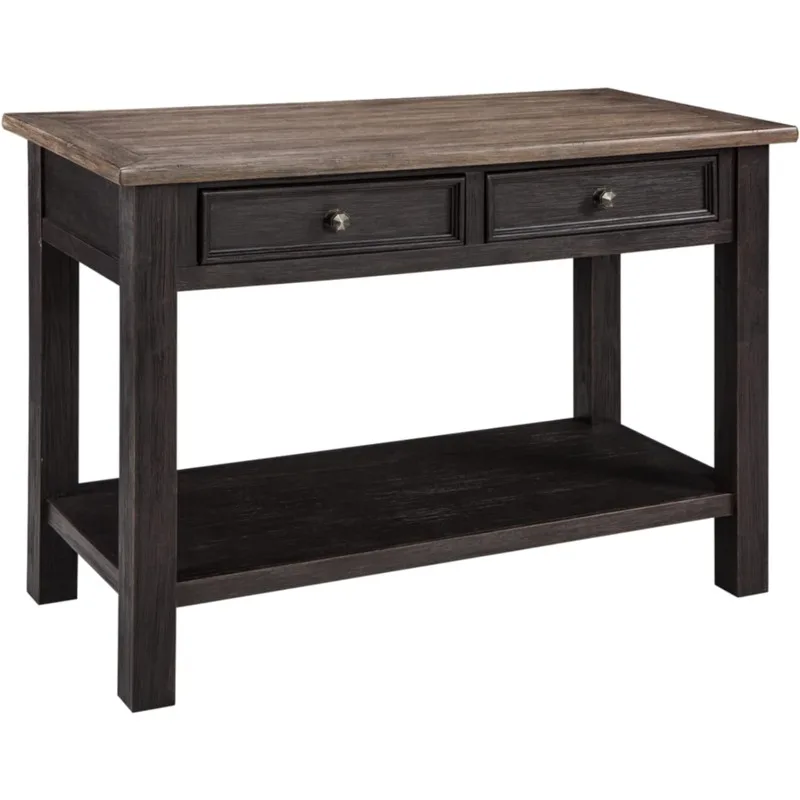Tyler Creek Modern Farmhouse Sofa Table, Brown & Black,Living Room Furniture›Tables›Sofa & Console Tables
Tyler Creek Modern Farmhouse Sofa Table, Brown & Black,Living Room Furniture›Tables›Sofa & Console Tables