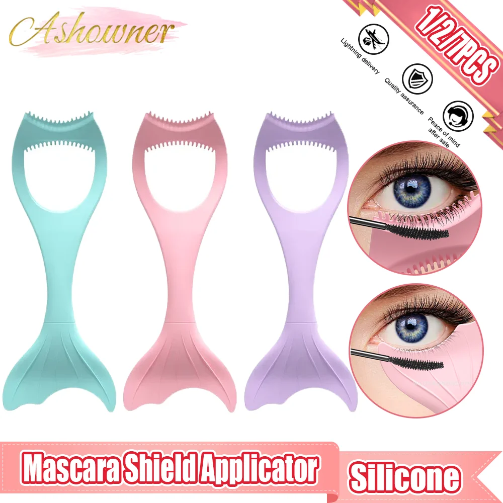 

Portable Mascara Shield Applicator Tool Eyelash Guide Aid Eye Lash Comb Eyelash Curler Women Eye Makeup Stencils Women Cosmetic