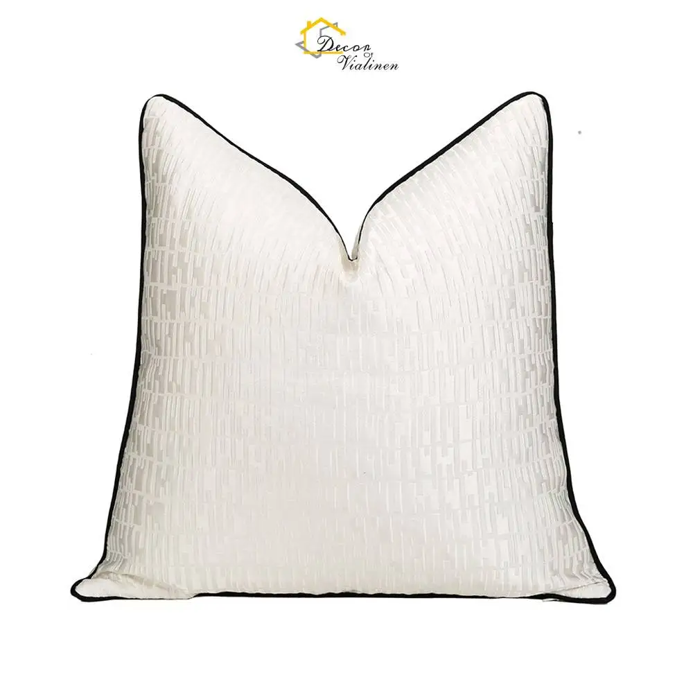 New White Jacquard Throw Pillow Covers Farmhouse White Cushion Covers For Couch and Bed
New White Jacquard Throw Pillow Covers Farmhouse White Cushion Covers For Couch and Bed