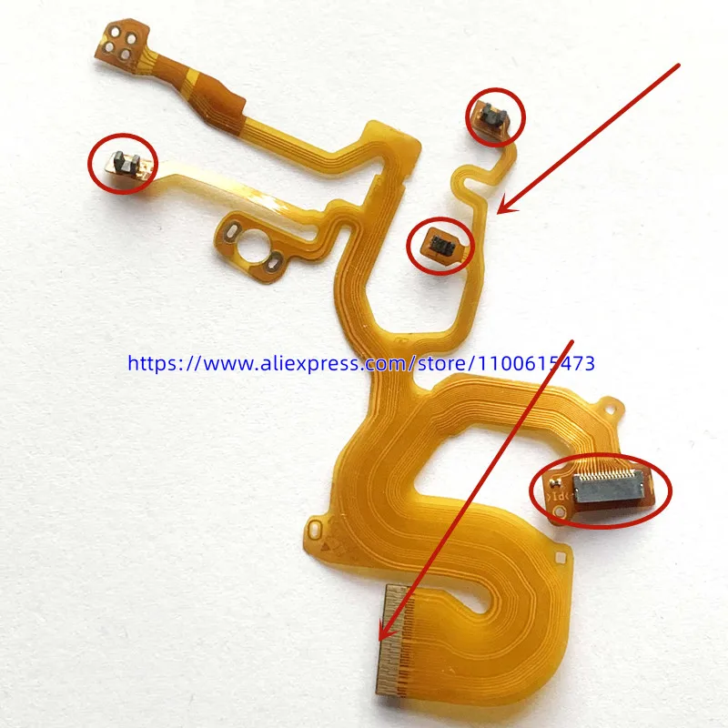 NEW Lens Back Main Flex Cable For SONY DSC-W730 DSC-W830 W730 W830 WX60 WX80 Digital Camera Repair Part (With Socket)
NEW Lens Back Main Flex Cable For SONY DSC-W730 DSC-W830 W730 W830 WX60 WX80 Digital Camera Repair Part (With Socket)