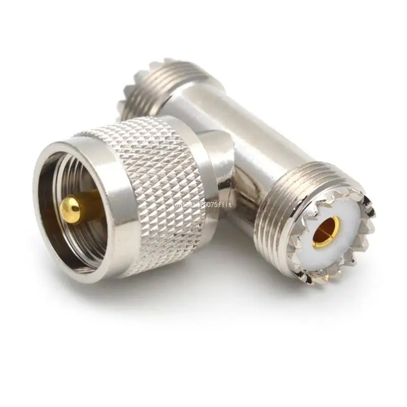 1PC Connector PL259 UHF Male PL-259 to Dual SO-239 UHF Female SO239 Triple Type 3 Way Adapter Connector Dropship
1PC Connector PL259 UHF Male PL-259 to Dual SO-239 UHF Female SO239 Triple Type 3 Way Adapter Connector Dropship