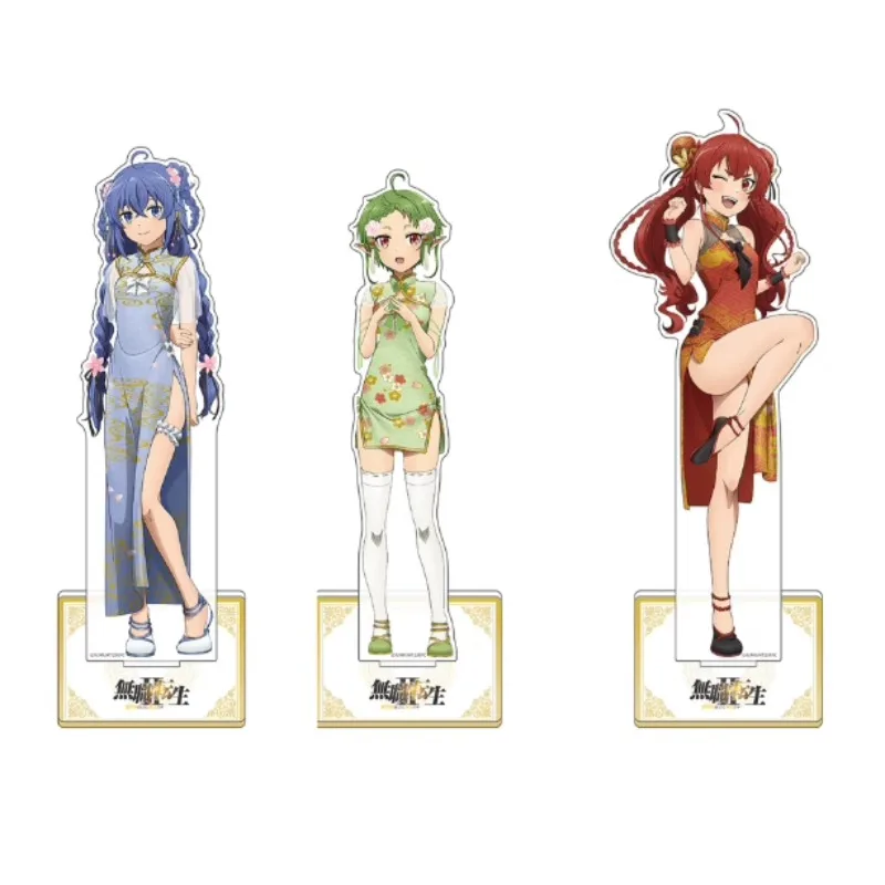 

Game Mushoku Tensei Roxy Erisu Acrylic Stand Doll Anime Jobless Reincarnation Figure Model Plate Cosplay Toy for Gift