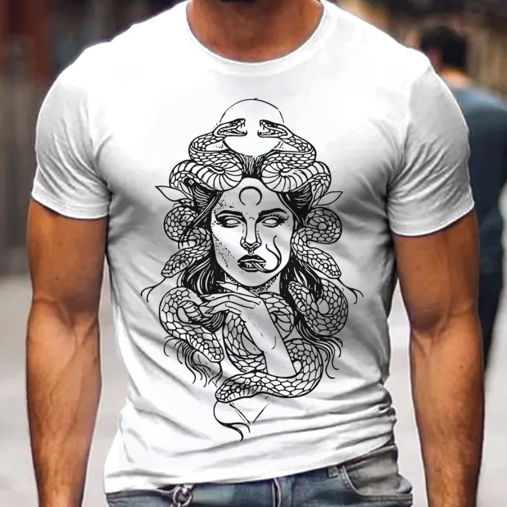 Футболка мужская с круглым вырезом, повседневный Свободный Топ с короткими рукавами, эластичная дышащая Модная ретро одежда, лето
Футболка мужская с круглым вырезом, повседневный Свободный Топ с короткими рукавами, эластичная дышащая Модная ретро одежда, лето