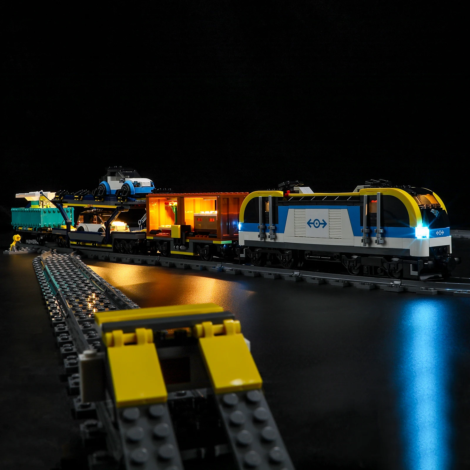 Lightaling Led Light Kit for 60336 Freight Train Building Blocks Set (NOT Include the Model) Bricks Toys for Children
Lightaling Led Light Kit for 60336 Freight Train Building Blocks Set (NOT Include the Model) Bricks Toys for Children