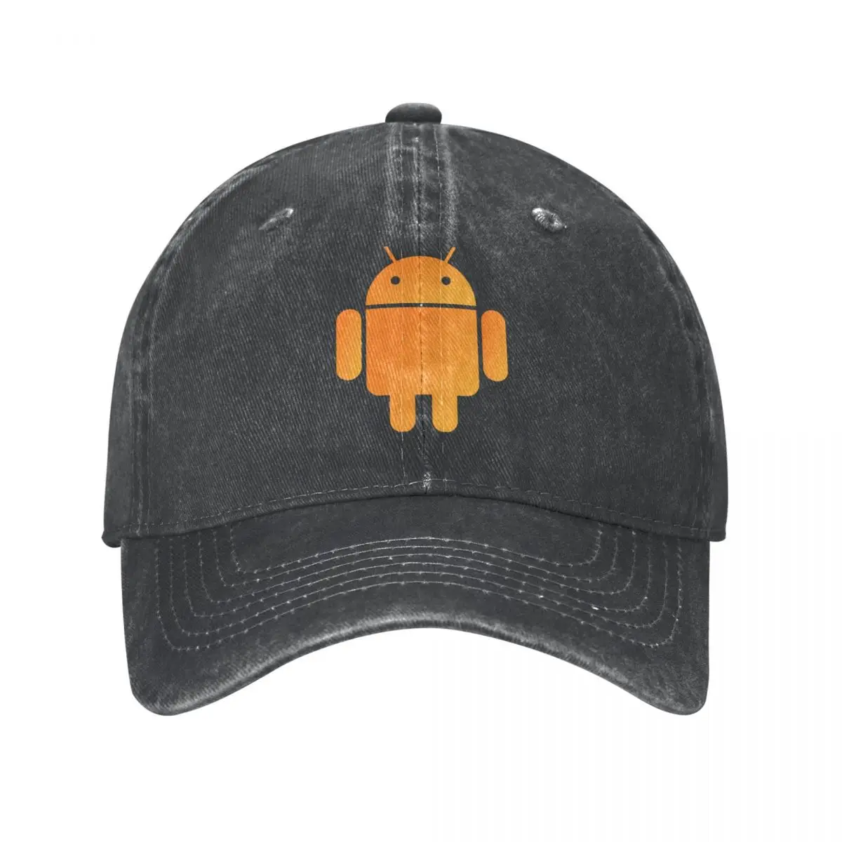 

Винтажные бейсболки с логотипом Android и эскизом дроида для мужчин и женщин, Потертая джинсовая Снэпбэк Кепка, уличные тренировочные кепки, Кепка
