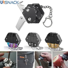 Multifunctional Hexagon Coin Outdoor Screw Tools EDC Tool Hexagon Folding Coin Knife Keychain Screwdriver Pocket Mini Gear Pee
Multifunctional Hexagon Coin Outdoor Screw Tools EDC Tool Hexagon Folding Coin Knife Keychain Screwdriver Pocket Mini Gear Pee