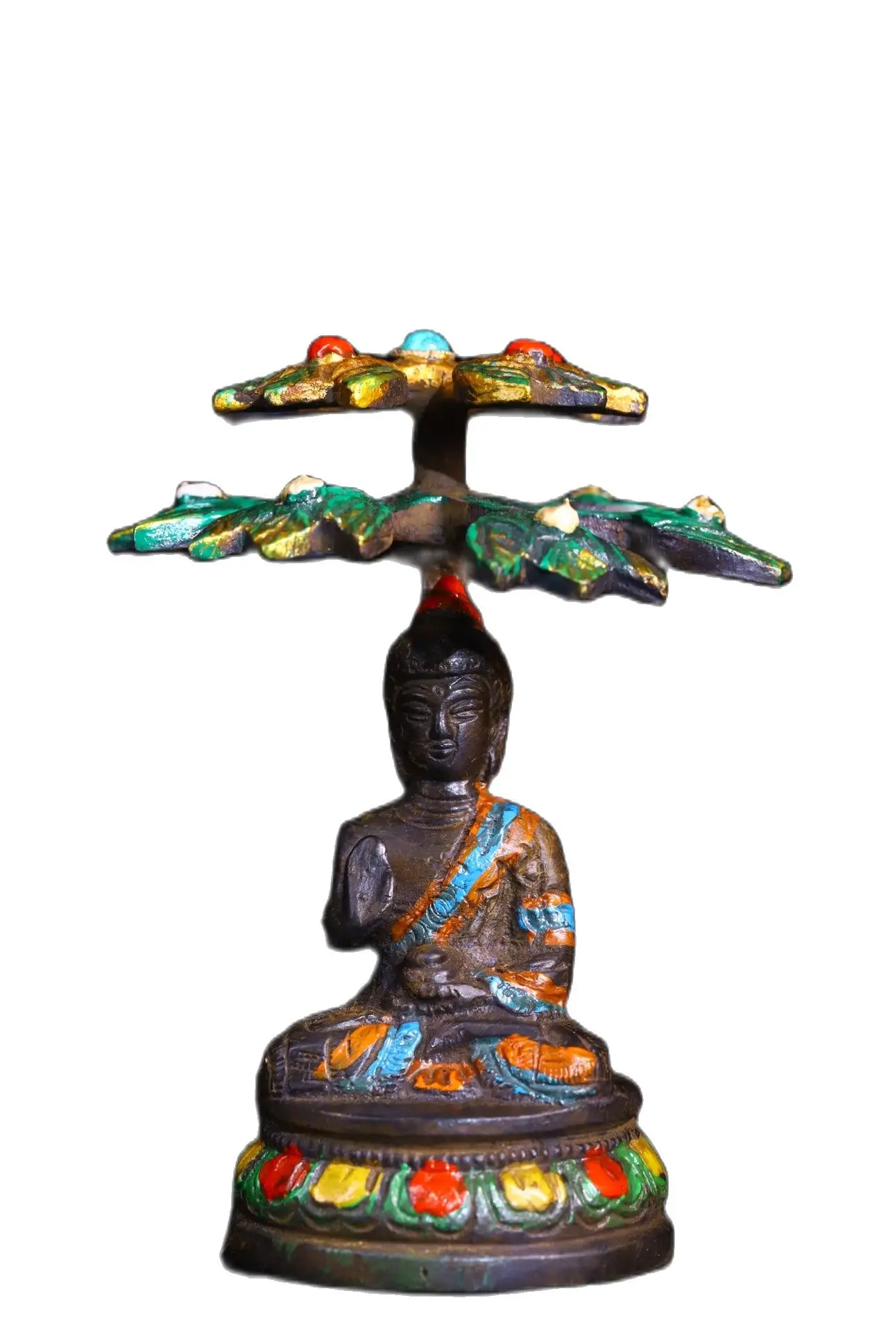 Tibetan Handmade Old Copper Shakyamuni Buddhist Statue,Home decoration Metal Crafts,Height 11CM,width 8.5cm
Tibetan Handmade Old Copper Shakyamuni Buddhist Statue,Home decoration Metal Crafts,Height 11CM,width 8.5cm