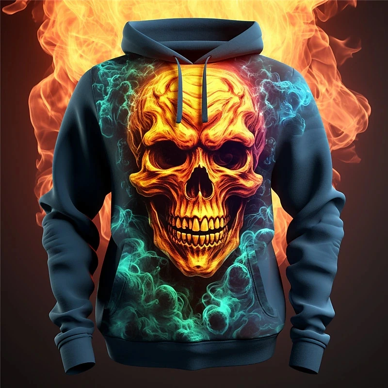 Men's Hoodie Horror Skull 3D Print Fashion Spring Long Sleeve Sweatshirt Casual Clothing Oversized Hoodie Shirt For Men Pullover
Men's Hoodie Horror Skull 3D Print Fashion Spring Long Sleeve Sweatshirt Casual Clothing Oversized Hoodie Shirt For Men Pullover
