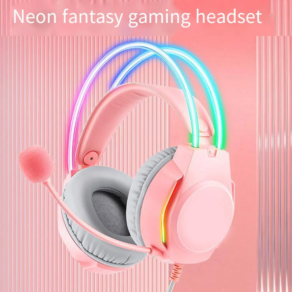 RGB Head Beam Gaming Headphones With Mic 3.5mm Durable Stereo Waterproof Guide Tape Surround Gaming Esports Headset
RGB Head Beam Gaming Headphones With Mic 3.5mm Durable Stereo Waterproof Guide Tape Surround Gaming Esports Headset