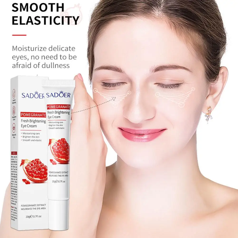 Pomegranate Eye Cream Remove Dark Circles Eye Bags Eye Anti Massage Moisturizing Smooth 20g Puffiness Wrinkle Care Lines Fi U3F5
Pomegranate Eye Cream Remove Dark Circles Eye Bags Eye Anti Massage Moisturizing Smooth 20g Puffiness Wrinkle Care Lines Fi U3F5