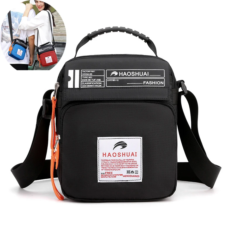 Men Small Shoulder Cross Body Bag with Short Top Handle Fashion Casual Male Waterproof Nylon Purse Sling Messenger Tote Bags
Men Small Shoulder Cross Body Bag with Short Top Handle Fashion Casual Male Waterproof Nylon Purse Sling Messenger Tote Bags