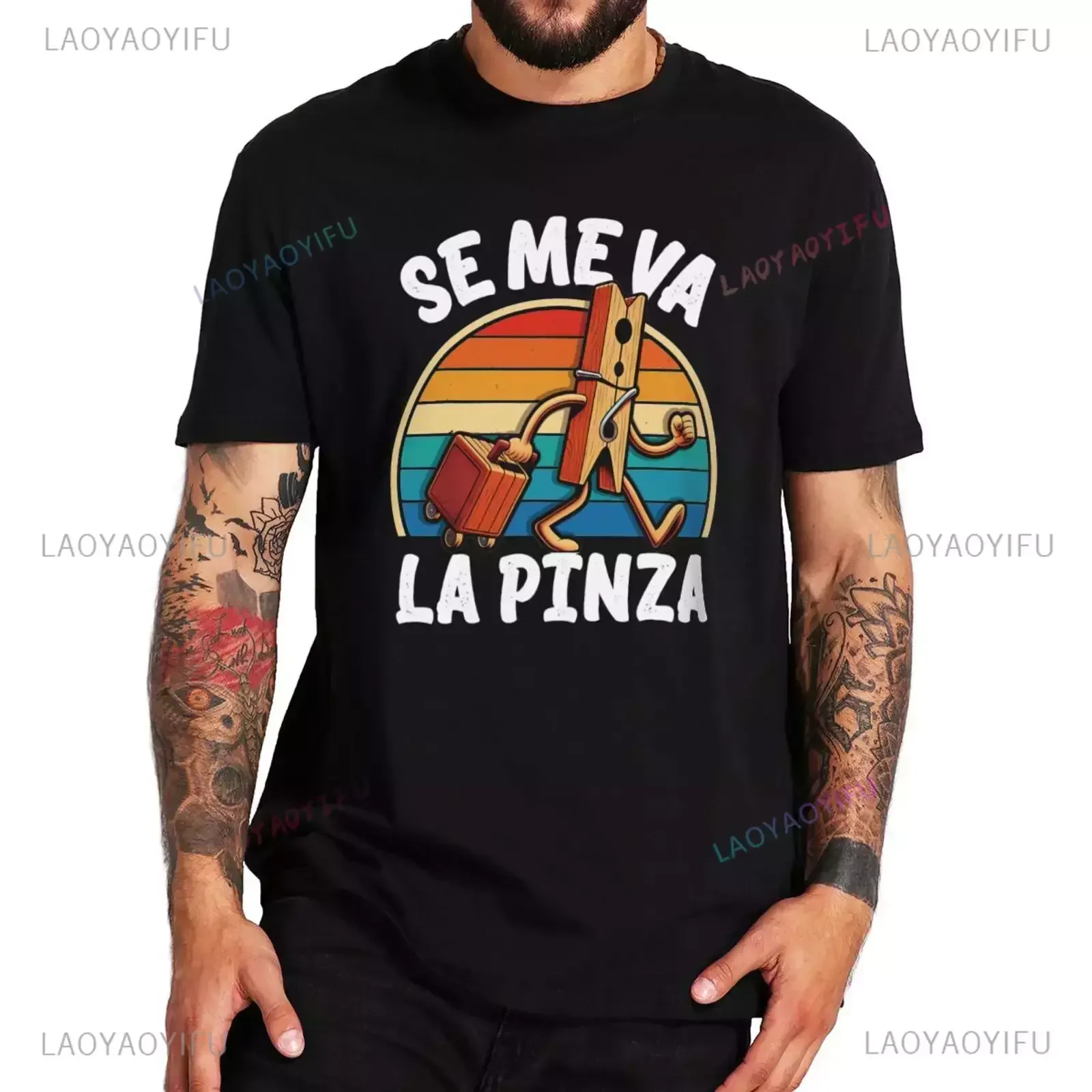 Se Me Va La Pinza T Shirt Funny Spanish Jokes Y2k Vintage Printing T-shirt for Men Harajuku Women Cotton Casual streetwear Tops 
Se Me Va La Pinza T Shirt Funny Spanish Jokes Y2k Vintage Printing T-shirt for Men Harajuku Women Cotton Casual streetwear Tops