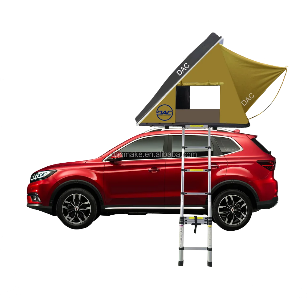

DAC Q01S Wholesale Light Weight Folding Camping Car Roof Top Tent Hard Shell Tents