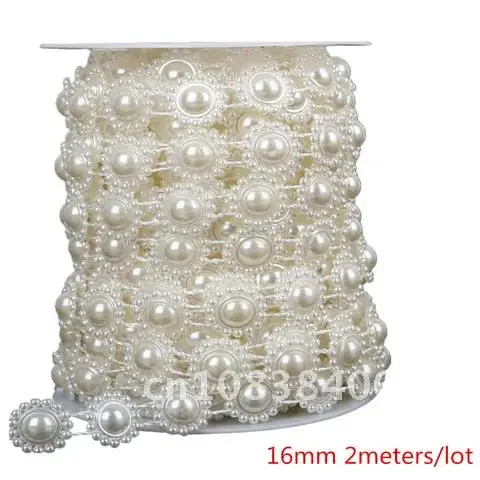Round Pearl Beads Garland 2/10Meters ABS Faux Pearl Bead Roll Strand For DIY Wedding Party Decoration Christmas Decoration
Round Pearl Beads Garland 2/10Meters ABS Faux Pearl Bead Roll Strand For DIY Wedding Party Decoration Christmas Decoration