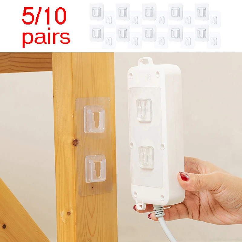 

Wall Hooks Suction Cup Double-Sided Adhesive Hanger Strong Transparent Hooks Sucker Wall Storage Holder For Kitchen Bathroo rack
