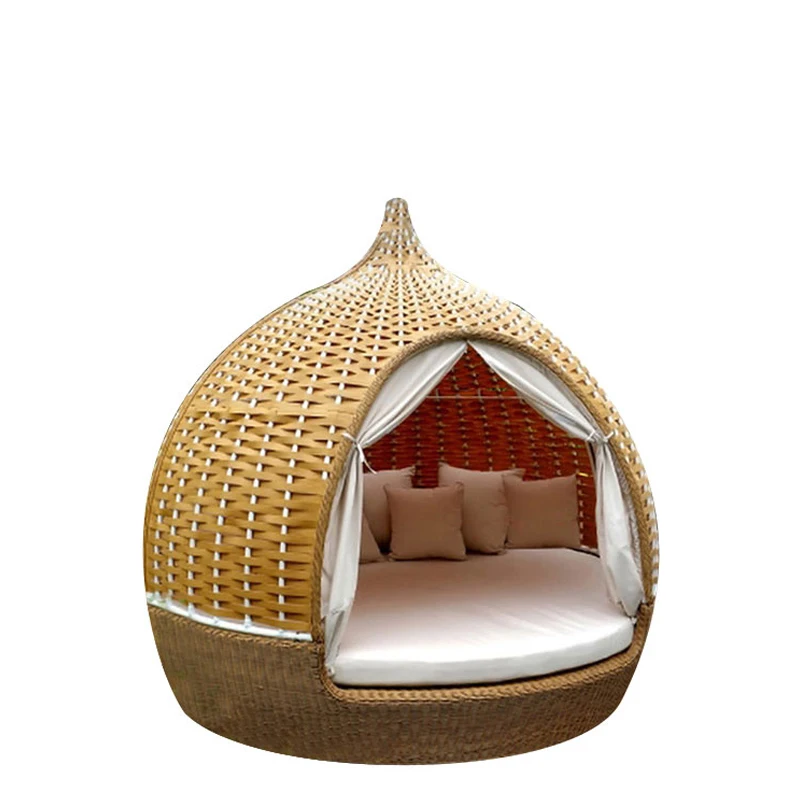 Outdoor lounge chair lying bed birdcage bed rattan chair rattan weaving beach garden net red bird's nest chair
Outdoor lounge chair lying bed birdcage bed rattan chair rattan weaving beach garden net red bird's nest chair