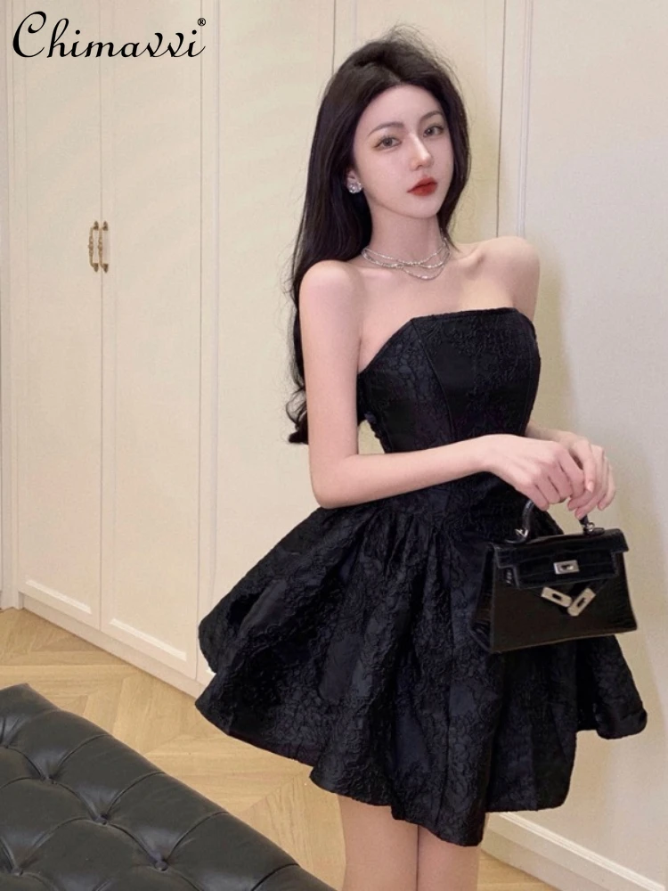 French Hepburn Style Women's Sleeveless Short Dress 2023 Summer Fashion Sexy High Waist Party Dress Sweet Princess A- Line Dress
French Hepburn Style Women's Sleeveless Short Dress 2023 Summer Fashion Sexy High Waist Party Dress Sweet Princess A- Line Dress