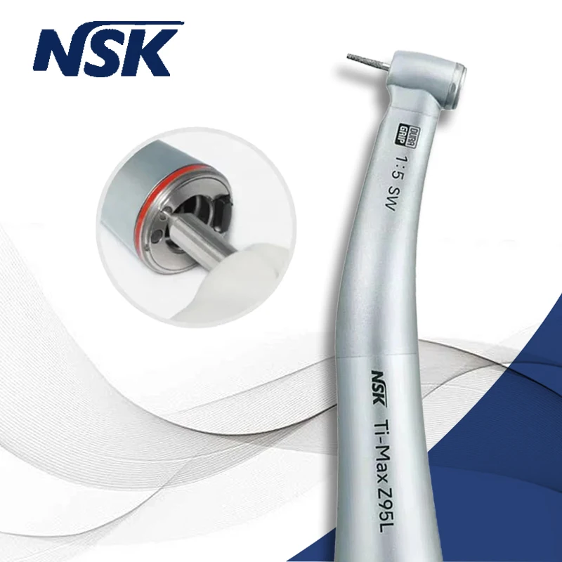 Волоконно-оптический наконечник NSK TiMax Dental X95L против контр-угла 1:5, увеличивающая скорость, внутреннее красное кольцо
Волоконно-оптический наконечник NSK TiMax Dental X95L против контр-угла 1:5, увеличивающая скорость, внутреннее красное кольцо