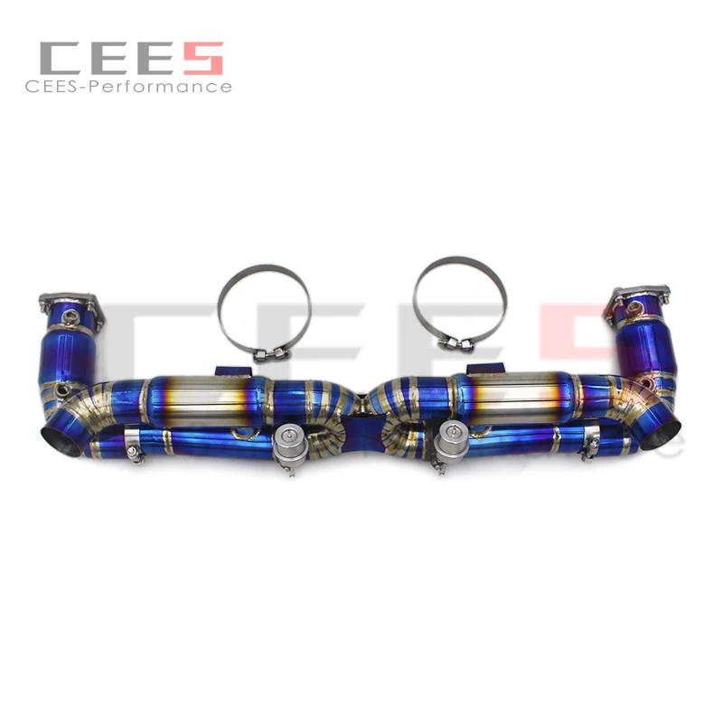 CEES Catback Exhaust System Titanium Performance Exhaust Pipe Muffler For Porsche 911 997/997.2 Turbo S 3.8T 2010-2012
CEES Catback Exhaust System Titanium Performance Exhaust Pipe Muffler For Porsche 911 997/997.2 Turbo S 3.8T 2010-2012