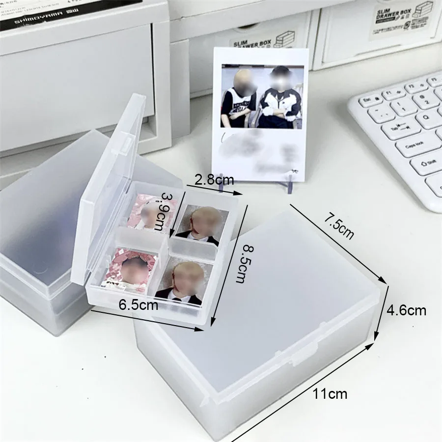 SKYSONIC S/L Adjustable Board Organizer Frosting Dustproof Storage Box Photocards, Sleeves,Small Card Film Sorting Flip Box SKYSONIC S/L Adjustable Board Organizer Frosting Dustproof Storage Box Photocards, Sleeves,Small Card Film Sorting Flip Box