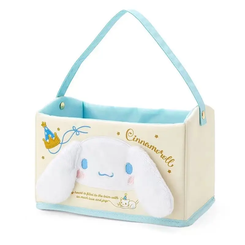 Kawaii Sanrio Sundry Storage Basket Cinnamoroll Cute Anime Toy Organizer Cosmetic Case Desktop Foldable Hangable Toys Girls Gift
Kawaii Sanrio Sundry Storage Basket Cinnamoroll Cute Anime Toy Organizer Cosmetic Case Desktop Foldable Hangable Toys Girls Gift