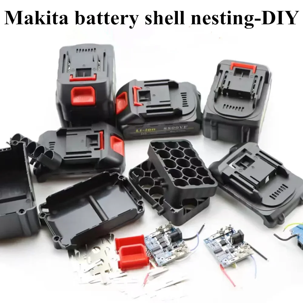 AKJA-plastic shell for single battery detection protection board, nested, PCB, for 18V Makita battery, BL1840, BL1850, BL1830
AKJA-plastic shell for single battery detection protection board, nested, PCB, for 18V Makita battery, BL1840, BL1850, BL1830