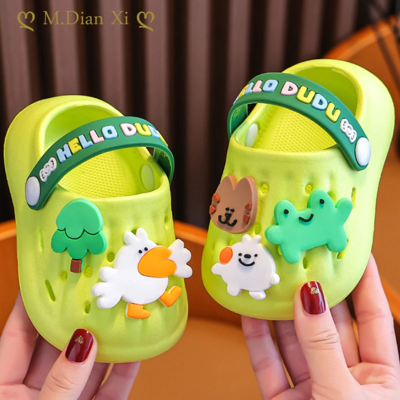 Summer New Children's Shoes Cold Slippers Indoor Non -slip and Soft Bottom Comfort Cute Baby Hole Shoes Boys Girls Home Slippers
Summer New Children's Shoes Cold Slippers Indoor Non -slip and Soft Bottom Comfort Cute Baby Hole Shoes Boys Girls Home Slippers