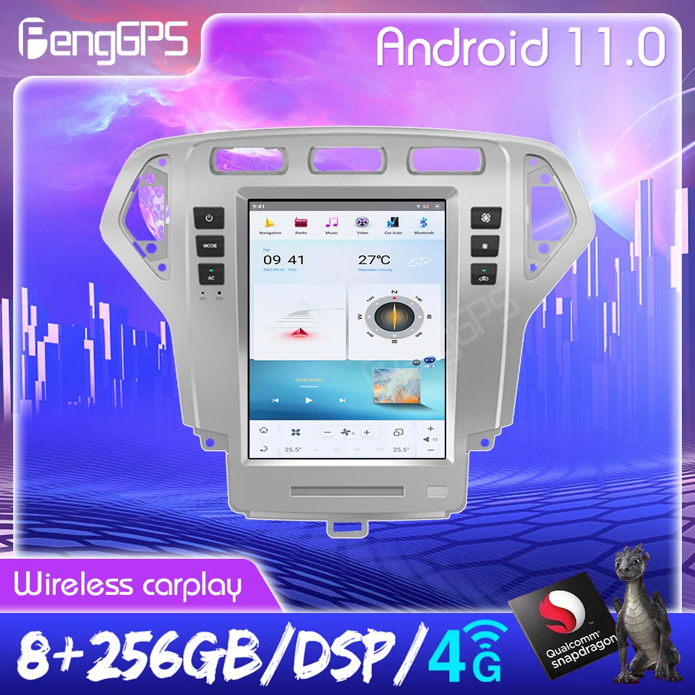 Qualcomm Vertical screen Car Radio For Ford Mondeo Fusion MK4 2007-2010 Multimedia Player Navigatie Stereo DSP Carplay Head Unit
Qualcomm Vertical screen Car Radio For Ford Mondeo Fusion MK4 2007-2010 Multimedia Player Navigatie Stereo DSP Carplay Head Unit