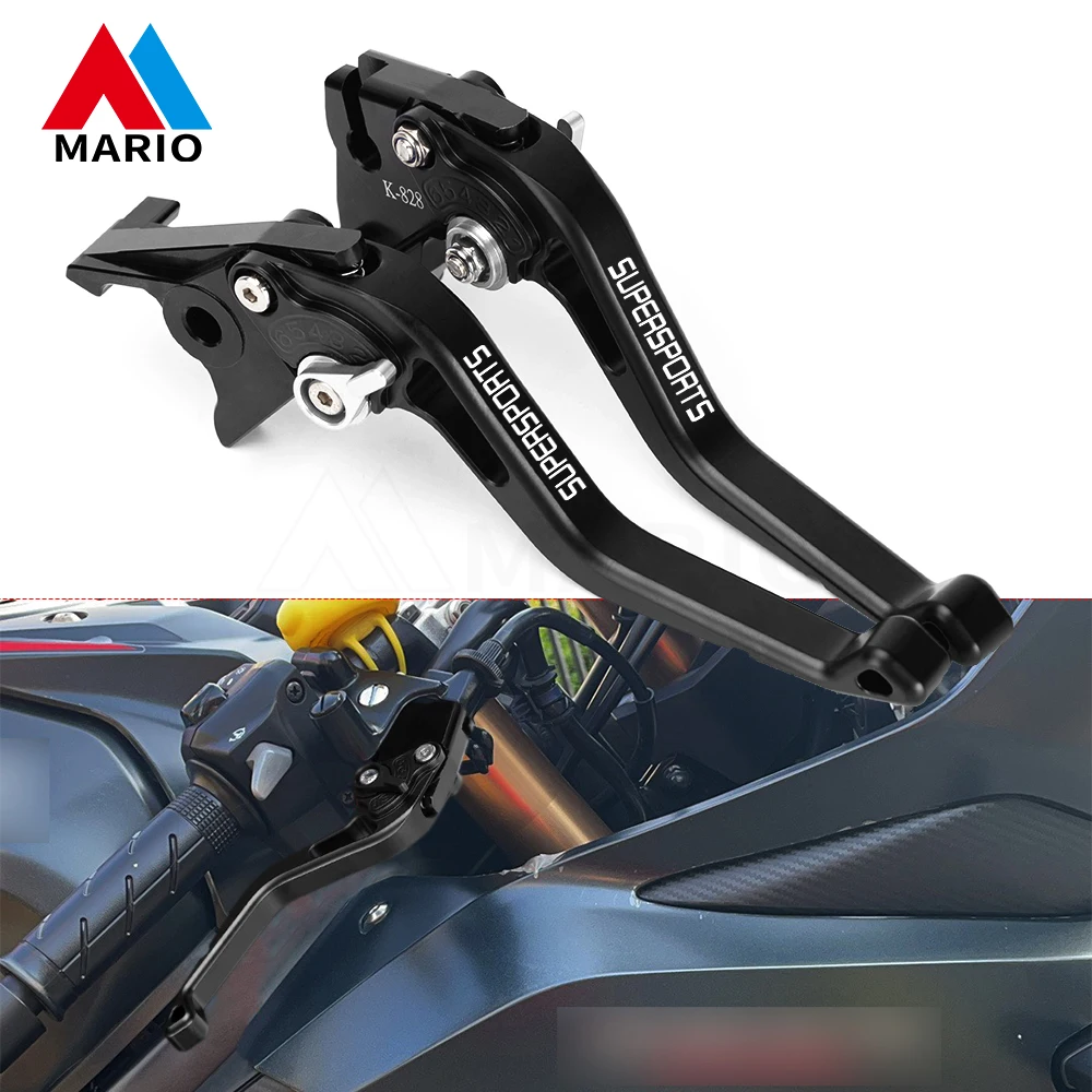 For DUCATI Supersport Supersports 2017 2018 Motocycle Accessories Aluminum Adjustable Extendable Brake Clutch Levers Handle Bar
For DUCATI Supersport Supersports 2017 2018 Motocycle Accessories Aluminum Adjustable Extendable Brake Clutch Levers Handle Bar