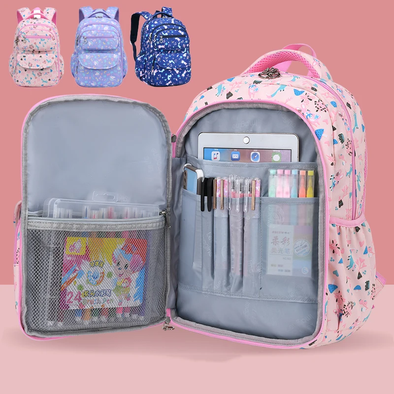 Kids Girls School Backpack Light Weight Durable Cute Multi Compartment Elementary School Bookbag for Boys Girls school bags sac
Kids Girls School Backpack Light Weight Durable Cute Multi Compartment Elementary School Bookbag for Boys Girls school bags sac