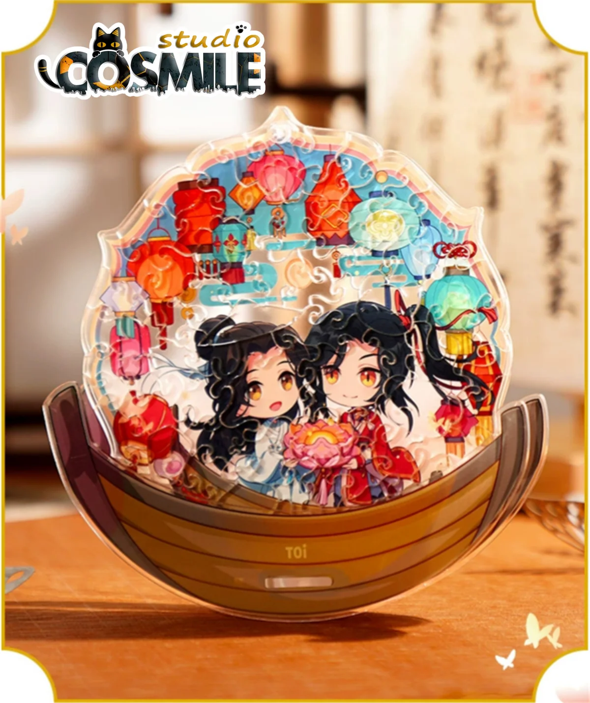 Оригинальные оригинальные головоломки из аниме TGCF Tian Guan Ci Fu, Hua Cheng Xie Lian Comics, вращающаяся акриловая подставка TW
Оригинальные оригинальные головоломки из аниме TGCF Tian Guan Ci Fu, Hua Cheng Xie Lian Comics, вращающаяся акриловая подставка TW
