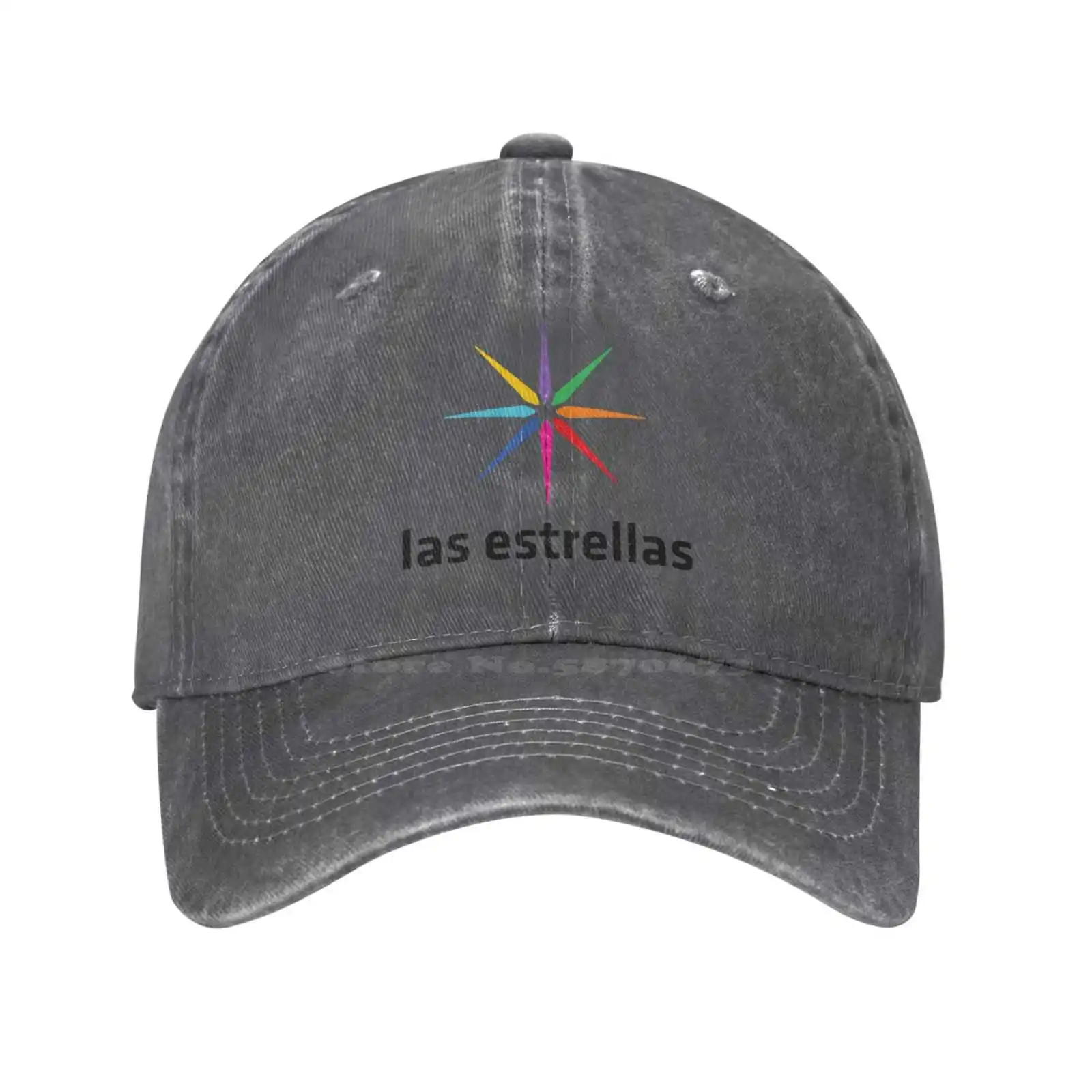 

Las Estrellas Logo Printed Graphic Brand Logo High-quality Denim cap Knitted hat Baseball cap