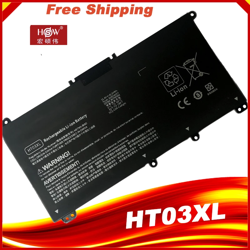 Аккумулятор HT03XL для HP Pavilion TPN-Q/C/I/W 15q-ds0000tx 15-CS00 CS100 CS201 CS202 14-CE00 CE100 CE201 CE202 TX TU
Аккумулятор HT03XL для HP Pavilion TPN-Q/C/I/W 15q-ds0000tx 15-CS00 CS100 CS201 CS202 14-CE00 CE100 CE201 CE202 TX TU