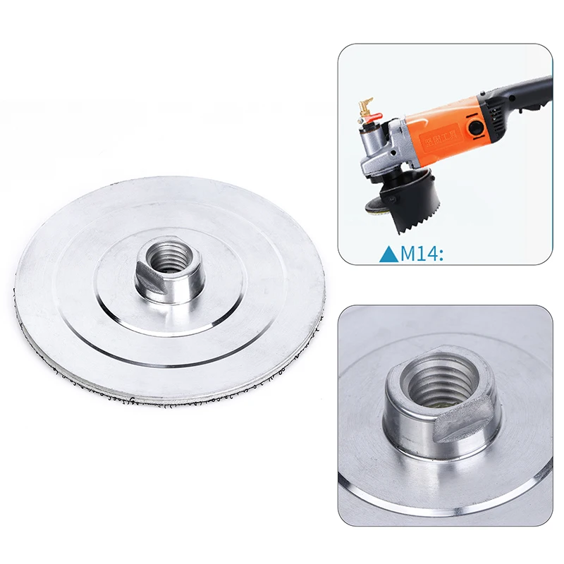 1Pcs 4inch Backer Pad For Diamond Polishing Pad Aluminum Base Backing Holder M14 Ecoflow Festool Tools Accessories
1Pcs 4inch Backer Pad For Diamond Polishing Pad Aluminum Base Backing Holder M14 Ecoflow Festool Tools Accessories