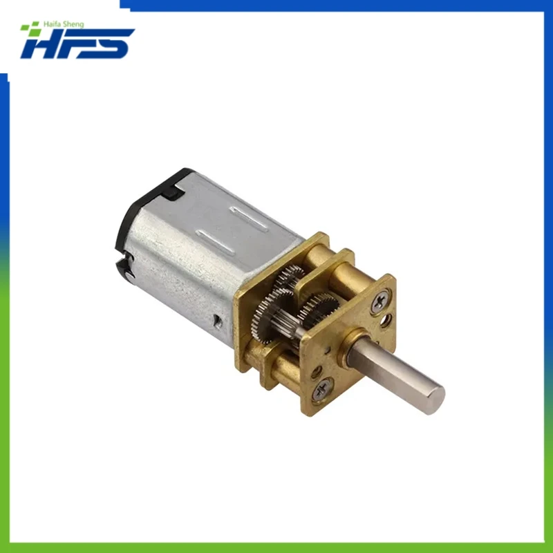 

Arrival DC 6V 200RPM Mini Metal Gear Motor with Gearwheel Model N20 3mm Shaft Diameter For Power Tool