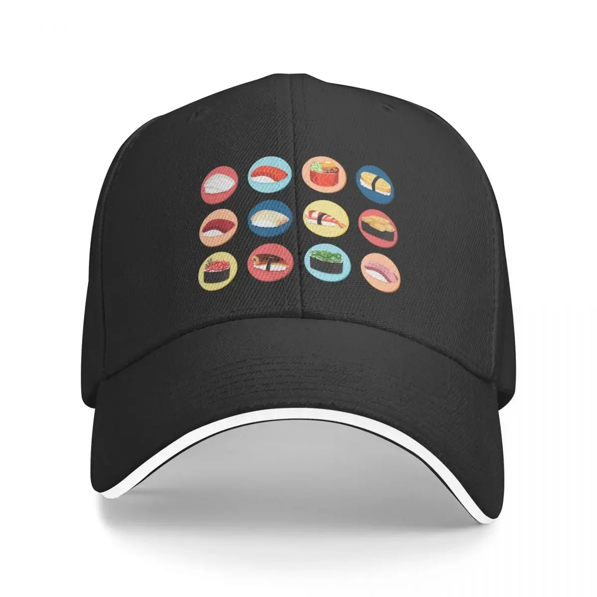 Types of Japanese Sushi Baseball Cap Hat Man For The Sun fashionable Designer Hat Hip Hop Men's Caps Women's
Types of Japanese Sushi Baseball Cap Hat Man For The Sun fashionable Designer Hat Hip Hop Men's Caps Women's