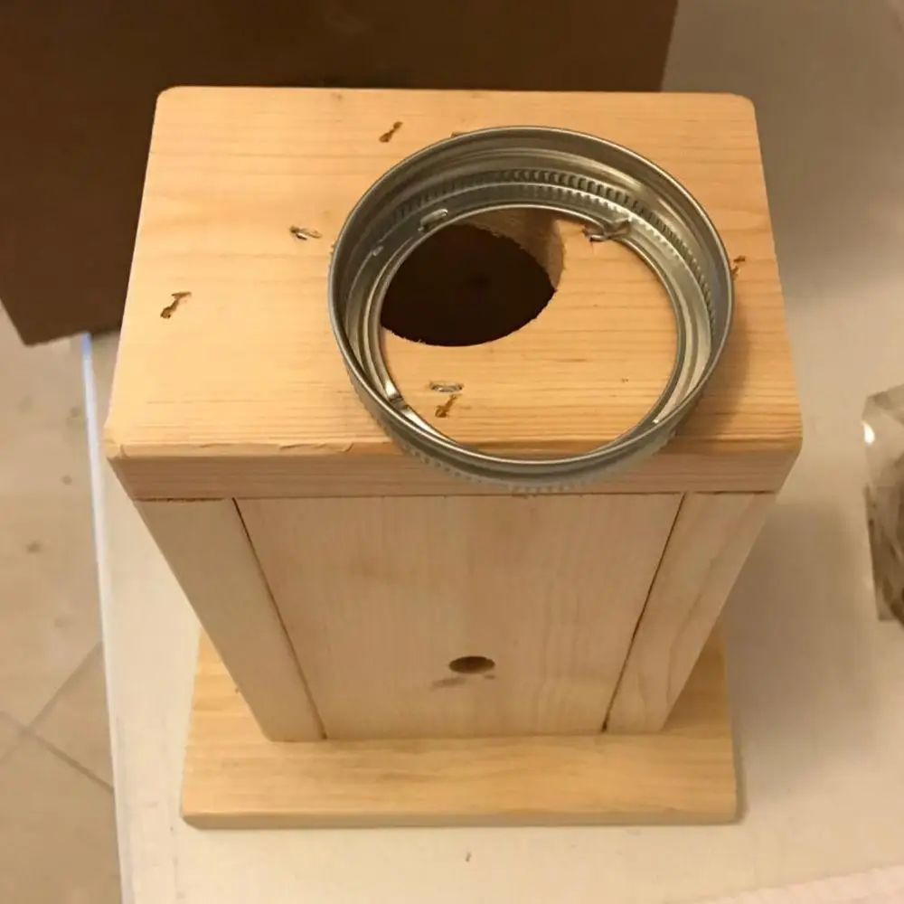 Carpenter Bee Trap Animal Trap Wooden Natural Wooden House Style Carpenter Bee Traps Wood Substrate Bee Catcher Hornets Trap
Carpenter Bee Trap Animal Trap Wooden Natural Wooden House Style Carpenter Bee Traps Wood Substrate Bee Catcher Hornets Trap