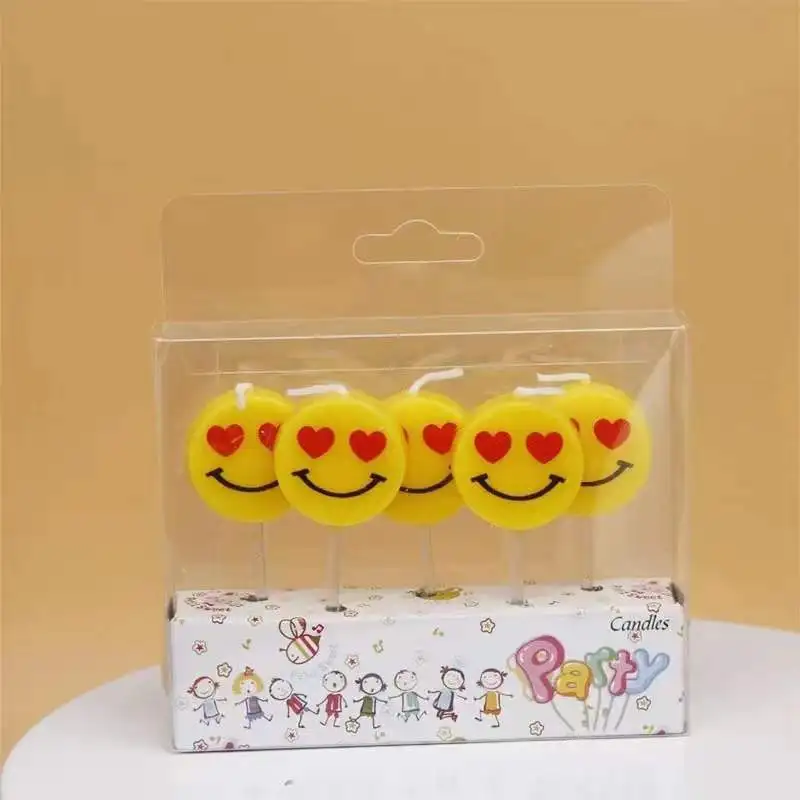 5pcs Birthday Candle Creative Smiling Candle Instagram Smiling Candle for Children's Birthday Cake Decoration tools cupcake
5pcs Birthday Candle Creative Smiling Candle Instagram Smiling Candle for Children's Birthday Cake Decoration tools cupcake