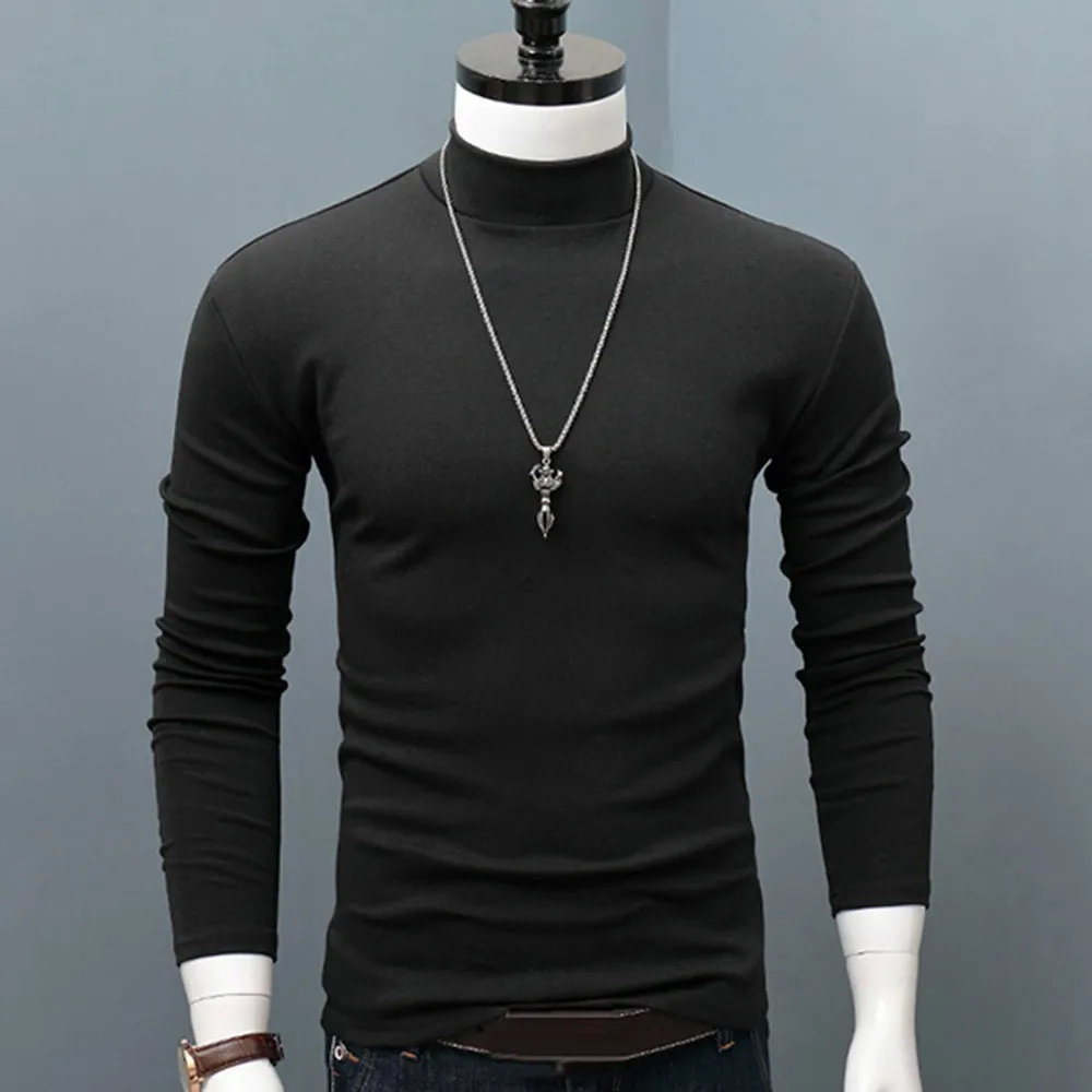 Men Thermal Underwear Tops Pullover Long Sleeve Top Winter Warm T-Shirt Mock Neck Basic Plain Blouse Solid Elastic Sleepwear
Men Thermal Underwear Tops Pullover Long Sleeve Top Winter Warm T-Shirt Mock Neck Basic Plain Blouse Solid Elastic Sleepwear