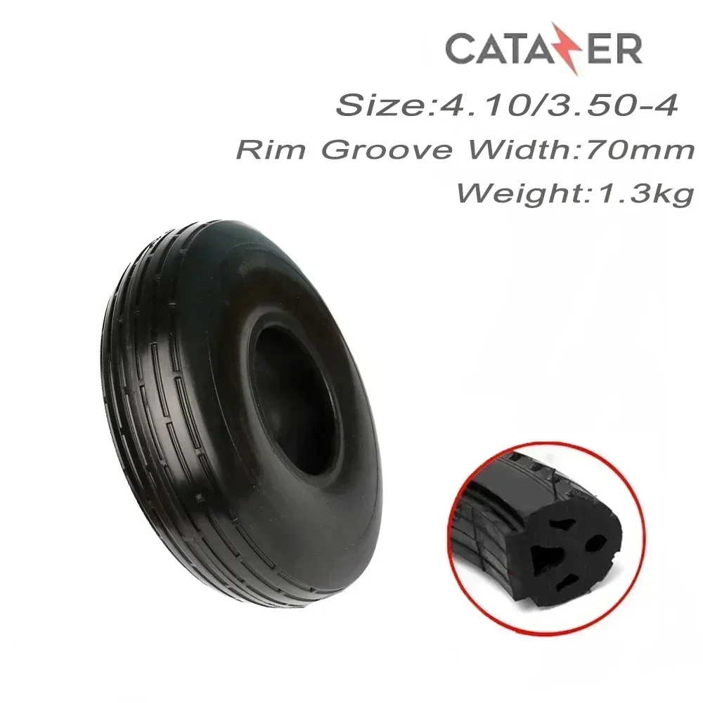 4.10/3.50-4 Electric Bike Solid Tire 10 Inch Explosion-proof and Durable Tire Airless Tubeless Tyre for Barrow
4.10/3.50-4 Electric Bike Solid Tire 10 Inch Explosion-proof and Durable Tire Airless Tubeless Tyre for Barrow