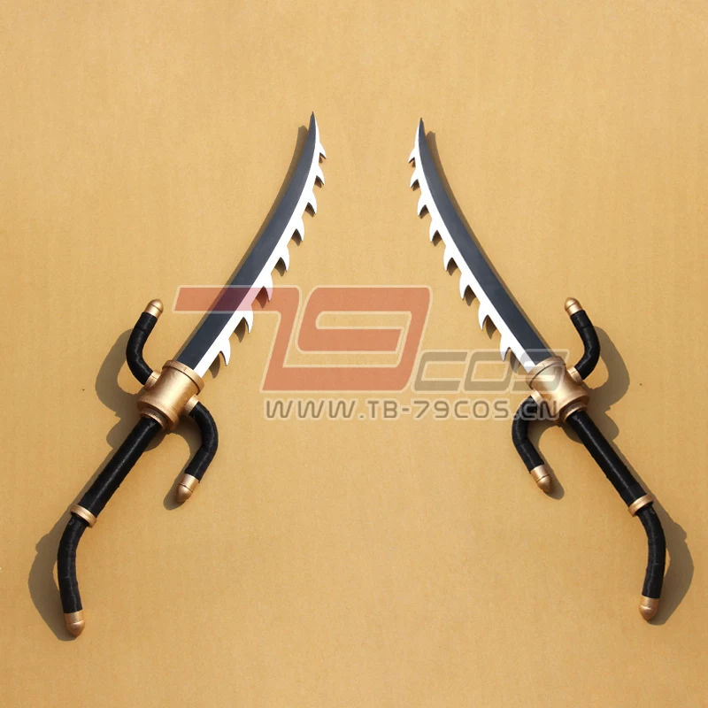 Game LOL The Sinister Blade Katarina Du Couteau Cosplay Weapon Desert Combat Sword Prop for Halloween Christmas Show Accessory
Game LOL The Sinister Blade Katarina Du Couteau Cosplay Weapon Desert Combat Sword Prop for Halloween Christmas Show Accessory