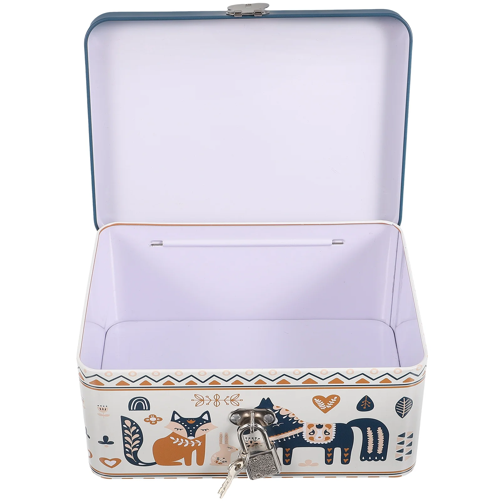 Tinplate Storage Case Metal Lock Box Key Lock Secret Storage Tin Case Vintage Letter Container Retro Gift Box
Tinplate Storage Case Metal Lock Box Key Lock Secret Storage Tin Case Vintage Letter Container Retro Gift Box