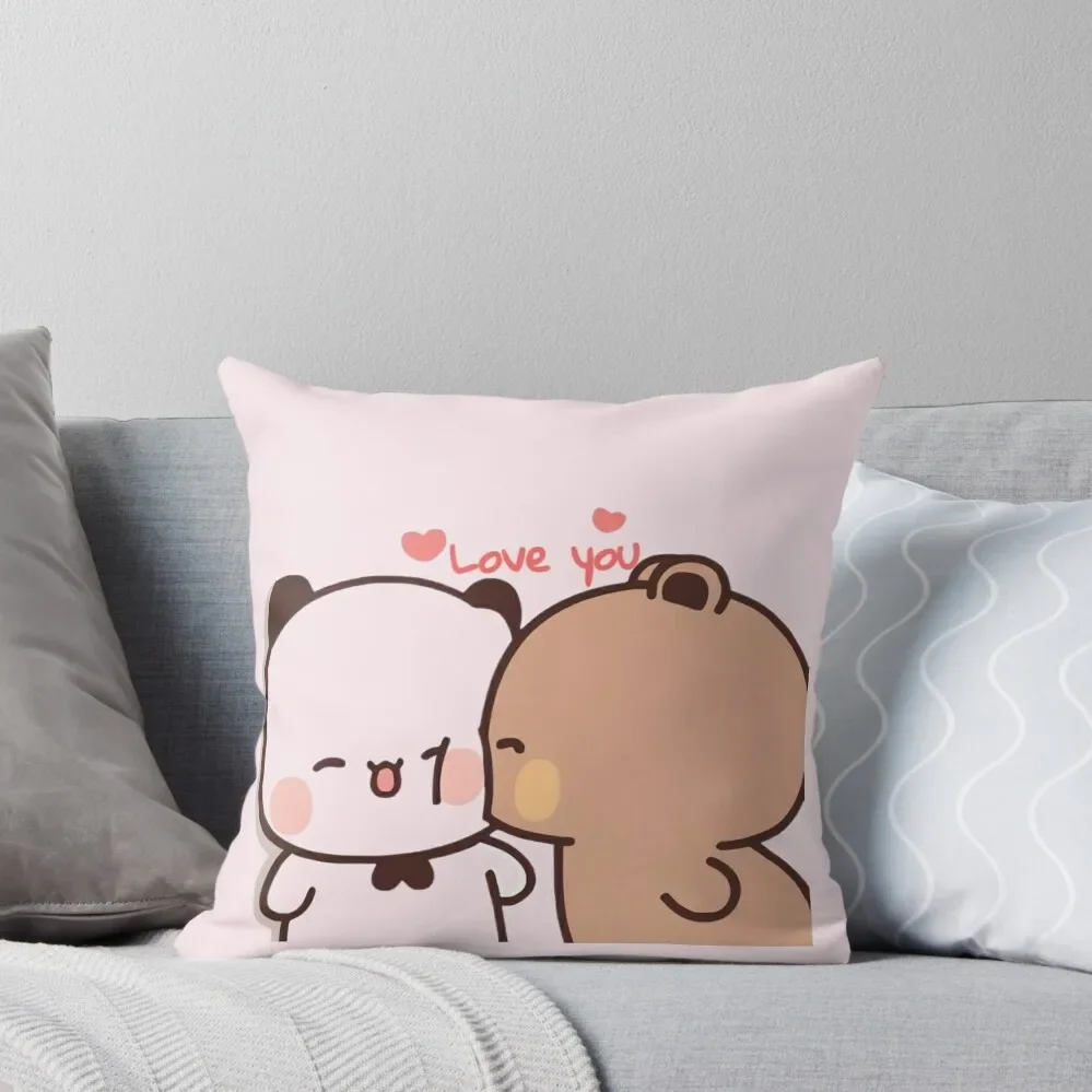 Baby Panda Bear Brownie Sugar True Love BuBu DuDu Mochi Milk peach Valentine xmas goma Couple v14 2024 Throw Pillow
Baby Panda Bear Brownie Sugar True Love BuBu DuDu Mochi Milk peach Valentine xmas goma Couple v14 2024 Throw Pillow