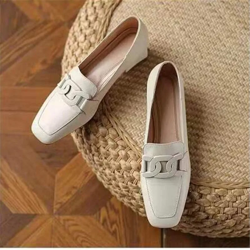 2022 Women's Slippers Indoor Outdoor Square Toe Mid Square Heel Sewing Ladies Mullers Fashion Vintage Female All-match Pumps
2022 Women's Slippers Indoor Outdoor Square Toe Mid Square Heel Sewing Ladies Mullers Fashion Vintage Female All-match Pumps