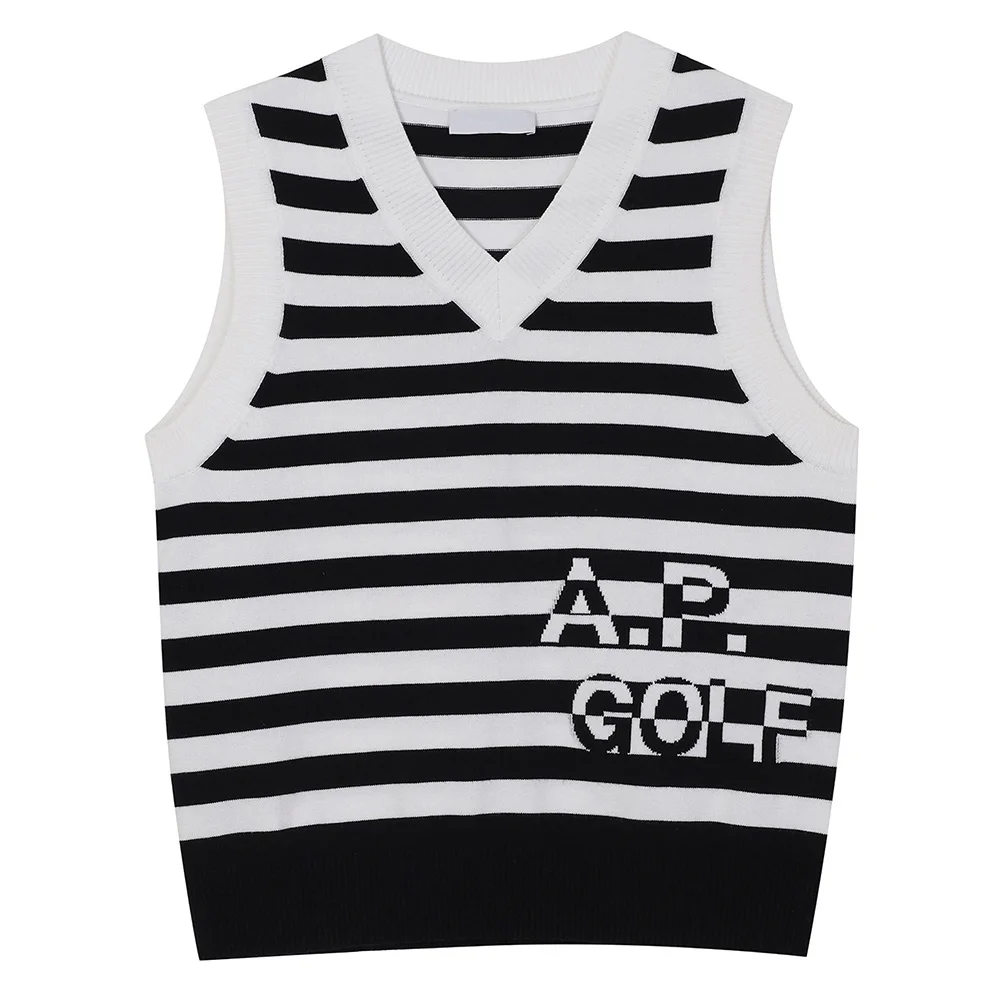 "Women's Trendy V-neck Knitted Vest! Sexy Stripes! Outdoor Sports Golf Thermal Top, Sleeveless T-shirt, High Elasticity!"
"Women's Trendy V-neck Knitted Vest! Sexy Stripes! Outdoor Sports Golf Thermal Top, Sleeveless T-shirt, High Elasticity!"