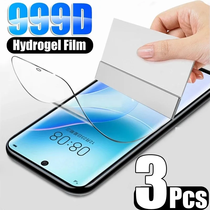 Мягкая Гидрогелевая пленка с полным покрытием для Huawei Nova 2, 2s, 3, 3i, 4, 5, 5i, 7 Pro, 6, SE, Защитная пленка для экрана, не стекло, 3 шт.
Мягкая Гидрогелевая пленка с полным покрытием для Huawei Nova 2, 2s, 3, 3i, 4, 5, 5i, 7 Pro, 6, SE, Защитная пленка для экрана, не стекло, 3 шт.